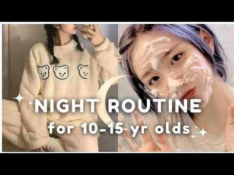 Night routin for 10-15 yr olds🦋✨ #subscribe #aesthetic #edit #longvideo