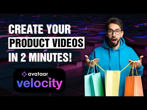 Velocity Avataar AI: Create Product Videos in Minutes | Transform Your E-commerce Store