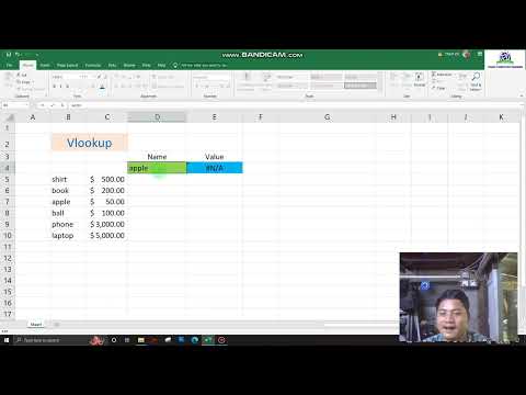 vlookup function အသုံးပြီး စျေးနှုန်းတန်ဖိုးရှာနည်း