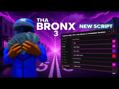 🔥 THA BRONX 3 BEST SCRIPT WITH AUTOFARM, SILENT AIM, ESP ...