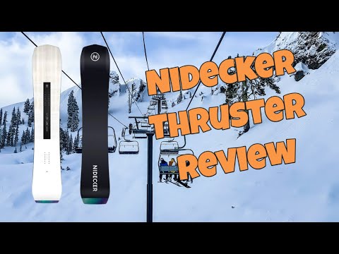 The 2025 Nidecker Thruster Snowboard Review