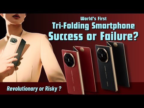 Worlds First Triple Folding Smart Phone - Success Story or Failure ? #huaweimate #huaweiphones #usa