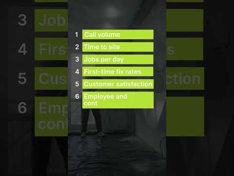8 Field service metrics for success | Salesforce Field Service Lighting #cci  #salesforce