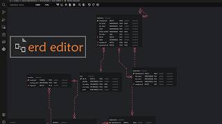 Visually design database schema with erd-editor VS Code plugin