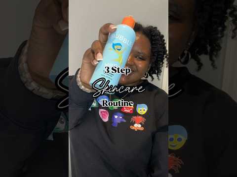 🫧3 Step Skincare Routine #easyskincareroutine #skincareroutine #skincareforbeginners #ytshortsvideo