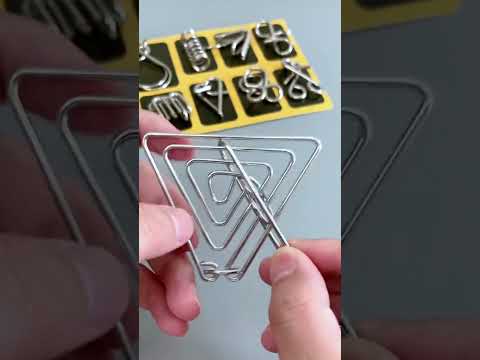 triangle ring puzzle #brainteaser #puzzlesolving #asahotak #shorts
