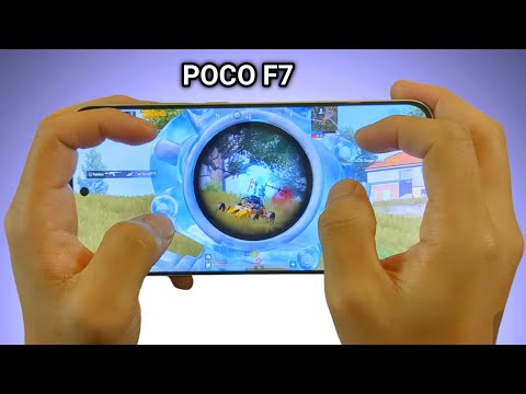 POCO F7 5G BGMI HANDCAM  90 FPS TEST 