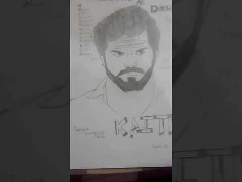 Dilli drawing #lcu #lokeshkanagaraj #t67 #vikram #karthi #kaithi2 #thalapathy67 #fch #suriya #kamal