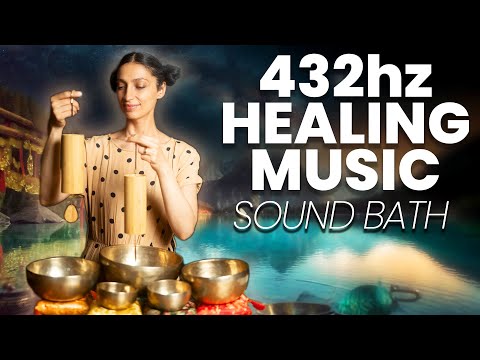 432Hz | Frequency Heals All Damage While You Sleep | Spiritual Healing | Sound Bath Meditation