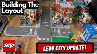 Lego City (Under My Bed) Update! “Building the Layout”