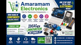 Top Electronics Components for Arduino, ESP32 & IoT Projects | Amaramam Electronics