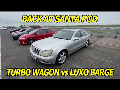 BACK at the DRAG STRIP! Running our fastest times yet! (BMW 535d vs S500 vs Golf TDI)