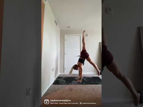 HOW TO DO A SPLIT HANDSTAND | HOW TO DO A 7 HANDSTAND | WITH KAYLEE ADAMS