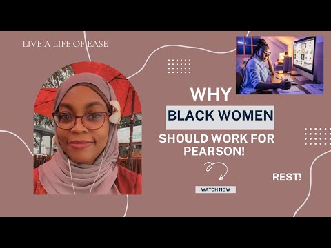 Why Black Women Should Work With Pearson Remote!