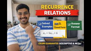 RECURRENCE RELATONS-COMBINATORICS || EMRS/KVS/NVS TIER-2 - 2025/ DESCRIPTIVE FORMAT ANSWER WRITING |