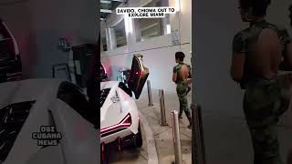 Davido, Chioma outside for the first time after their wedding ceremony #obicubana #obicubananews