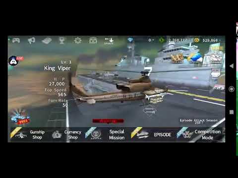 Battle Gunship Helicopter Unlimited Money : 👍 Good stream | Playing Solo | Streaming with Turnip
