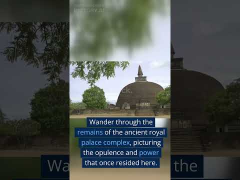 short video of ancient city of polonnaruwa