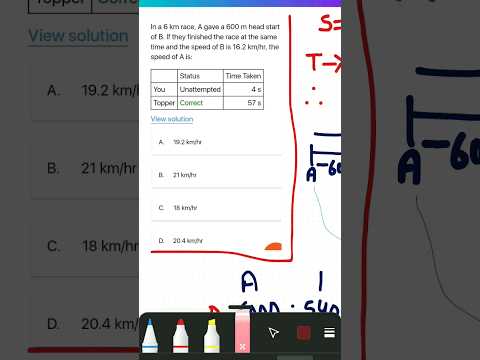 TIME SPEED DISTANCE CONCEPT🔥DIRECT QUESTION🌟🌟🌟 MATHS IN SHORTS ❤️SSC CGL LIVE MOCK SOLUTION🔥#ssccgl