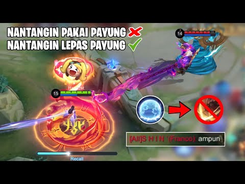 Challenge Franco's Hook Using Kagura Open Umbrella! His Ult was Instantly Wasted