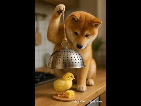 "Will This Dog Catch the Duckling?"#dog #dogshorts