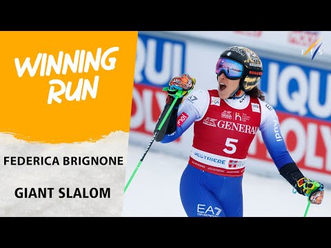 Federica Brignone gives another run-2 masterclass at Sestriere | FIS Alpine World Cup 25-25