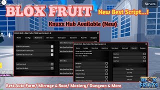 BLOX FRUIT New Script Mobile | MIRAGE ISLAND | Leviathan | Race V4 | AUTO FARM | ESP & MORE