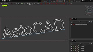 Sketcher: Text tool