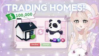trading houses for pets in adopt me 🫧