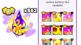 I Opened 860 Hype Gift #3 & Got VERY LUCKY in Pet Simulator 99!