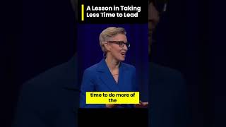 Anne Morriss - A Lesson In Taking Less Time To Lead