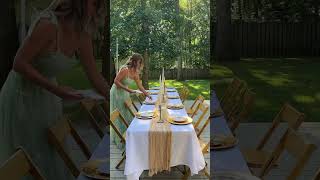 Set Up For A Magical Dinner Party With Me #dinnerparty #partyplanning #homedecor