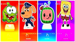omnmo 🆚 sheriff lardo🆚 cocomelon 🆚 sponge Bob 🎶 who is best?