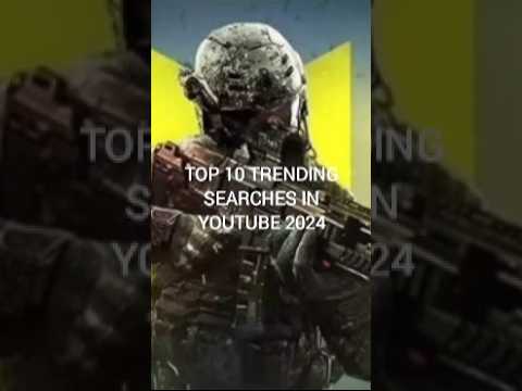 Top 10 trending searches in YouTube 2024 #ranked #youtubeshorts #bts #trending