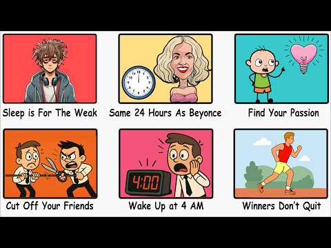 Every Toxic Hustle Culture Advice Explained