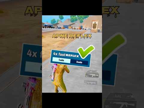 Bgmi Fast Reflex Setting😯 l  All Important Basic Settings Pubg/Bgmi