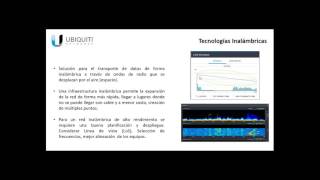 Ubiquiti airMAX como solución inalámbrica para transporte de datos  Charla técnica