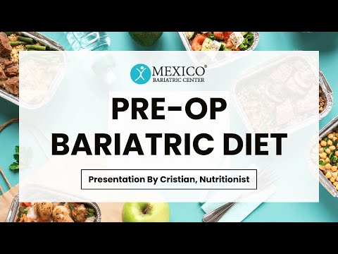 Bariatric Pre-Op Diet Webinar