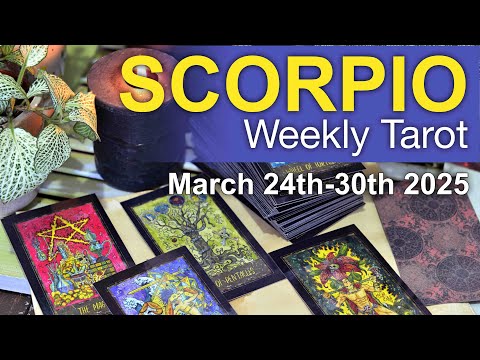 SCORPIO "THIS BIG SHIFT COMES AT JUST THE RIGHT TIME!"  Weekly Tarot Reading March 24th to 30th 2025