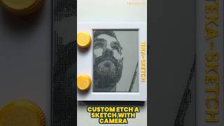 Etch a Sketch Camera! Self draws your images #shorts #EtchASketch #DIYTech #MakerProject #RetroTech