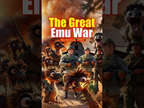 The Great Emu War of 1932: When Australia Fought... Birds! 🦅💥