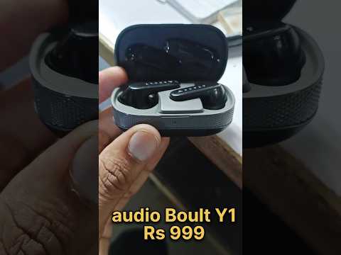 audio Bolt Y1 tws earbuds charging 10 minute backup 40 hours #boultaudio