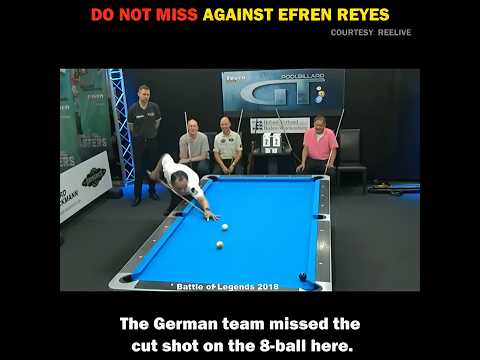 Do Not Miss A Shot Like this against EFREN REYES