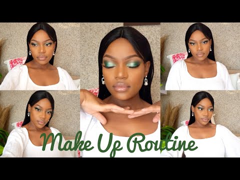 Makeup Tutorial - Using Products From Dragon City | Let's See How They Apply | Green Eyeshadow Look