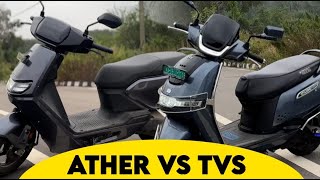 TVS iQube VS Ather Rizta | The ultimate family scooter comparison
