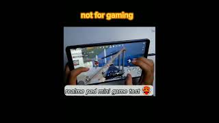 realme pad mini gaming review | pubg mobile test realme pad #shorts  #youtubeshorts