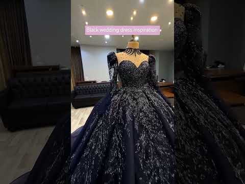 Say Yes to a black wedding dress?