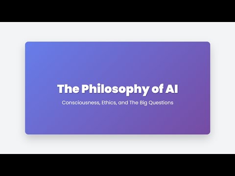 1.11 The Philosophy of AI