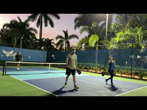 5.0 Mixed Doubles Pickleball | Matt & Ava vs Steve & Fab | Aztec RV Resort | Game 1