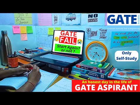 Gate aspirant || Gate 2024 aspirants || an honest day in the life of gate aspirants||rishikesh saini